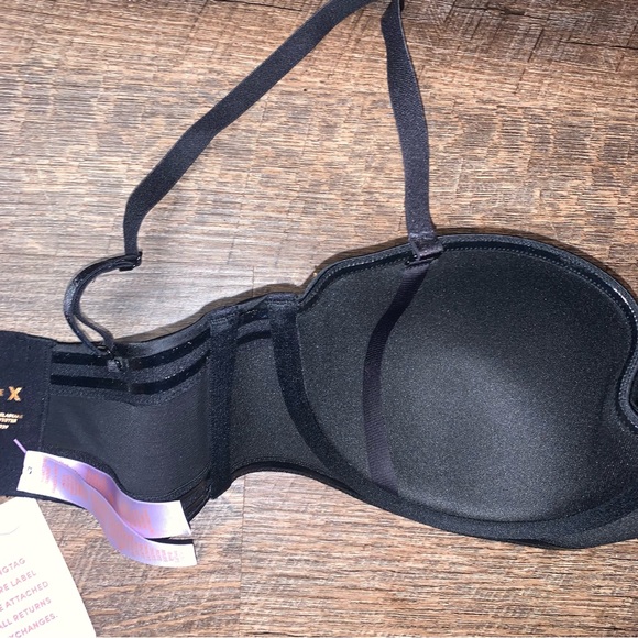 Savage x Fenty Push Up Bra 34E(34DD) Black New With Tags - Picture 2 of 11